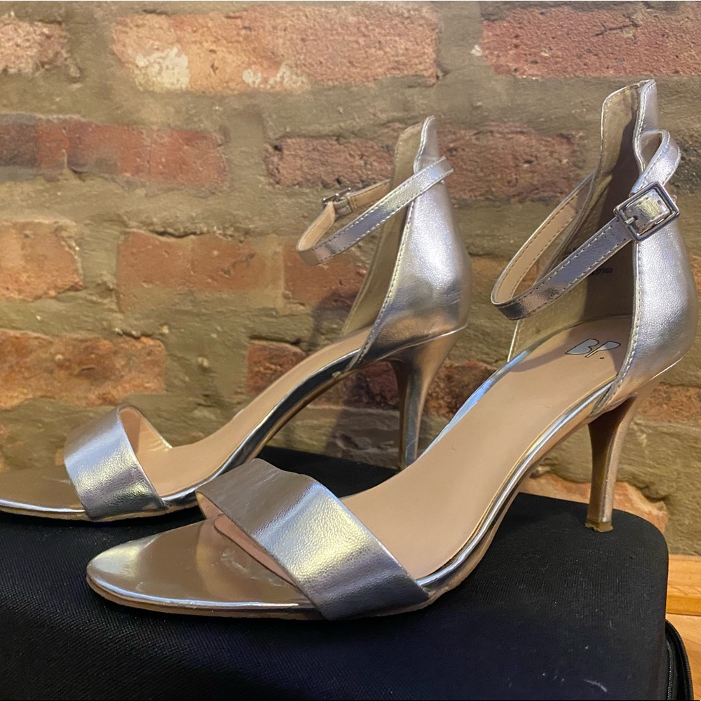 BP by Nordstrom Silver Heels